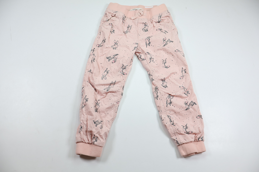 Lined trousers from H&M - Size 116 - Pink