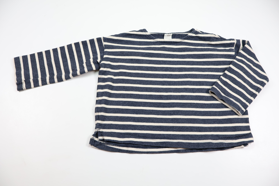 Striped top from H&M - Size 98 - Blue