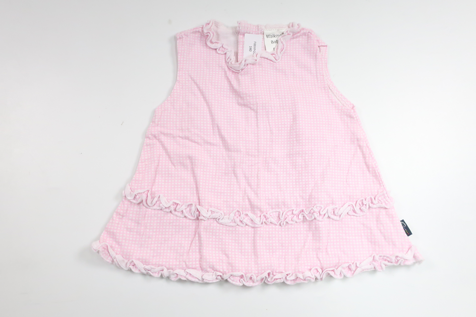 Checked tunic from Walking - Size 56 - Pink