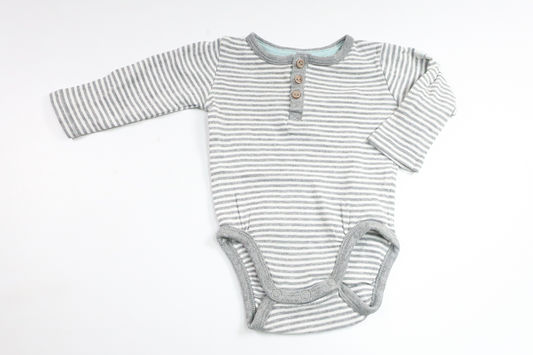 Striped bodysuit from H&M - Size 62 - Grey