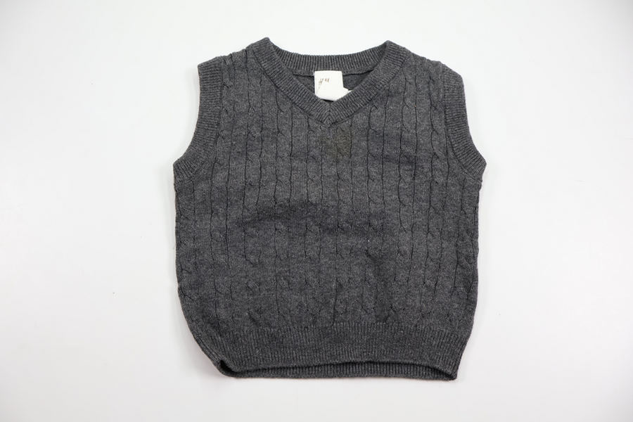 Knitted vest from H&amp;M - Size 62 - Grey