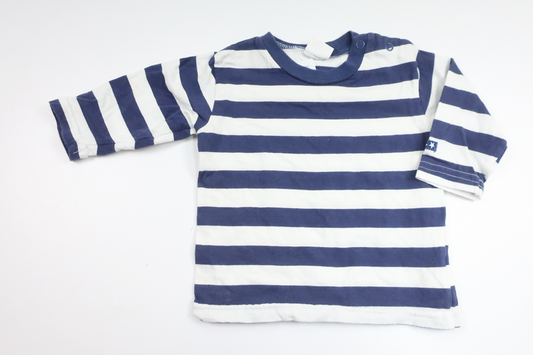 Striped sweater from Lindex - Size 68 - Blue