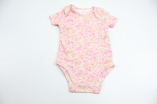 Floral bodysuit from Laura Ashley - Size 56/62 - Pink