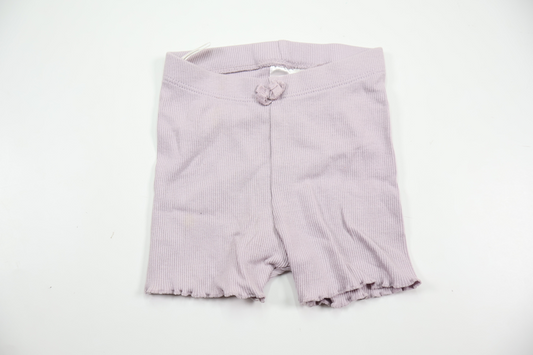 Ribbed shorts from H&amp;M - Size 68 - Purple