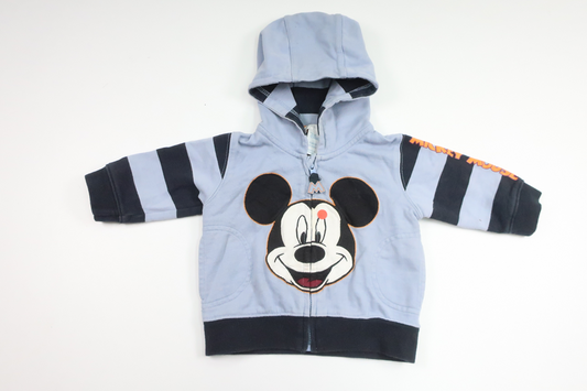 Disney Mickey Mouse Hoodie - Size 68 - Blue