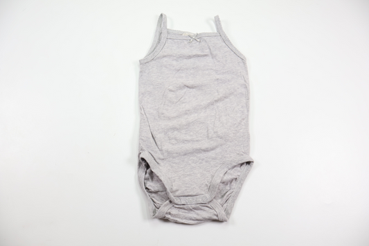 Linen bodysuit from H&amp;M - Size 80 - Grey