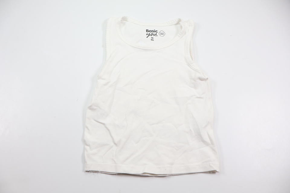 Tank top from Basic U - Size 98/104 - White