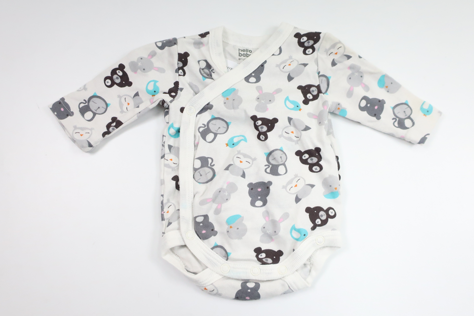 Wrap bodysuit from Lindex - Size 50 - White