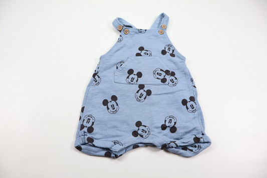 Mickey Mouse Bib Shorts from H&amp;M - Size 62 - Blue