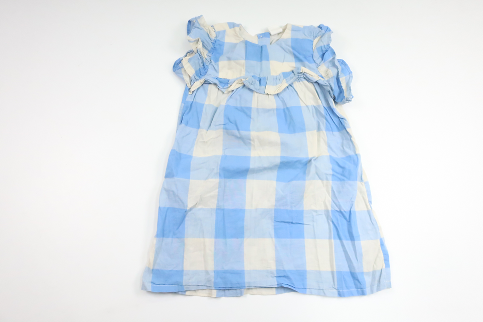 Checked dress from H&amp;M - Size 92 - Blue