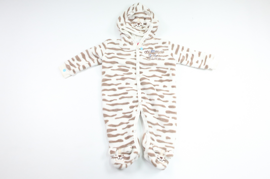 Fleece overalls from My Baby - Size 62/68 - Off-white