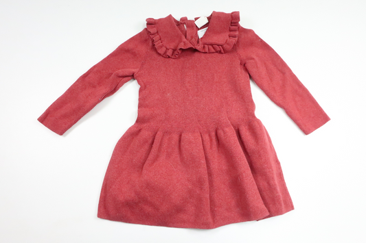 Knitted dress from H&amp;M - Size 80 - Red
