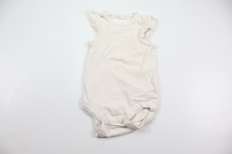 Linen bodysuit from Newbie - Size 62 - White