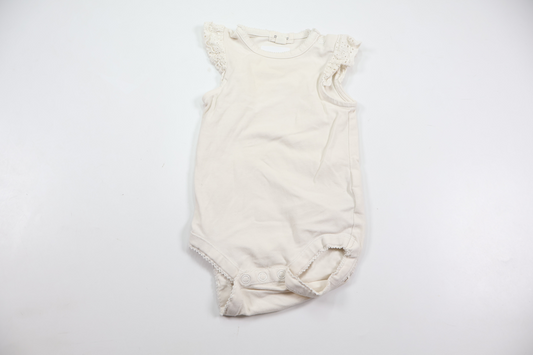 Linen bodysuit from Newbie - Size 62 - White