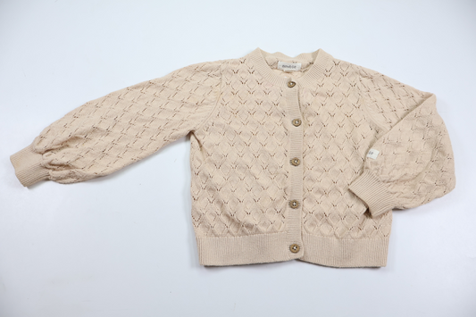 Knitted cardigan from Newbie - Size 86 - Beige