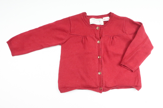 Knitted cardigan from Zara - Size 74 - Burgundy