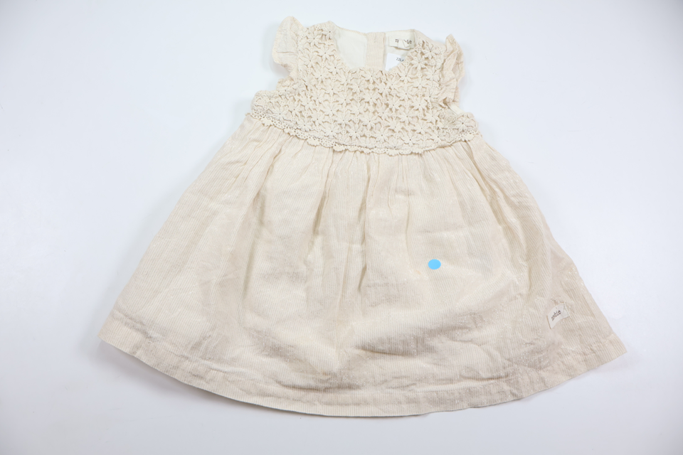 Glittery dress from Newbie - Size 74 - Off-white