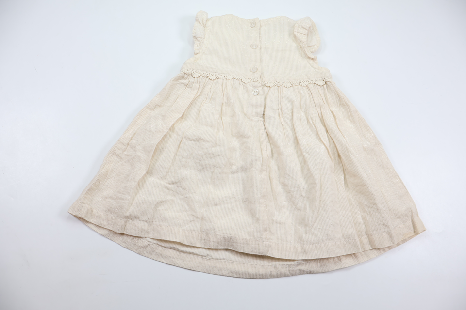 Glittery dress from Newbie - Size 74 - Off-white