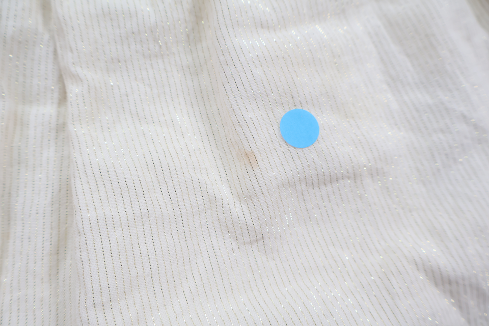 Glittery dress from Newbie - Size 74 - Off-white