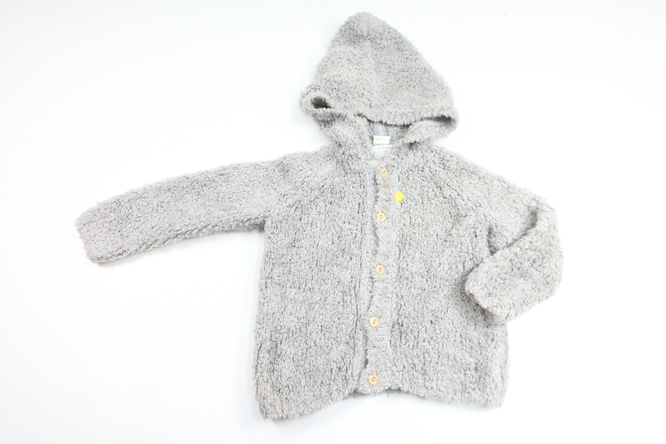 Hooded jacket from H&M - Size 92 - Grey