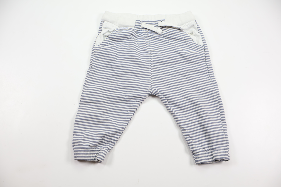 Striped trousers from Newbie - Size 68 - Blue