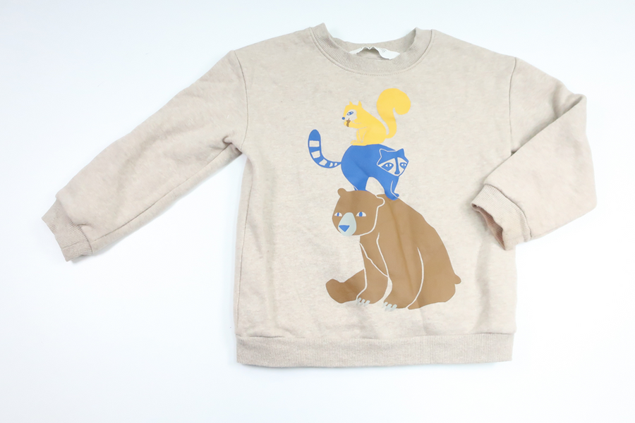 Sweatshirt from H&M - Size 98/104 - Beige