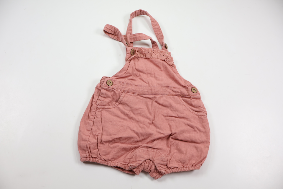 Suspender shorts from Newbie - Size 80 - Pink