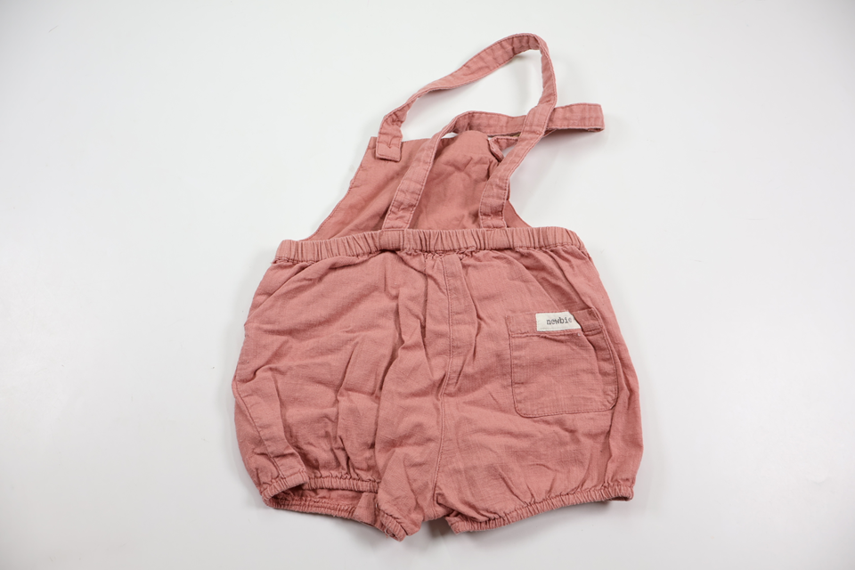 Suspender shorts from Newbie - Size 80 - Pink