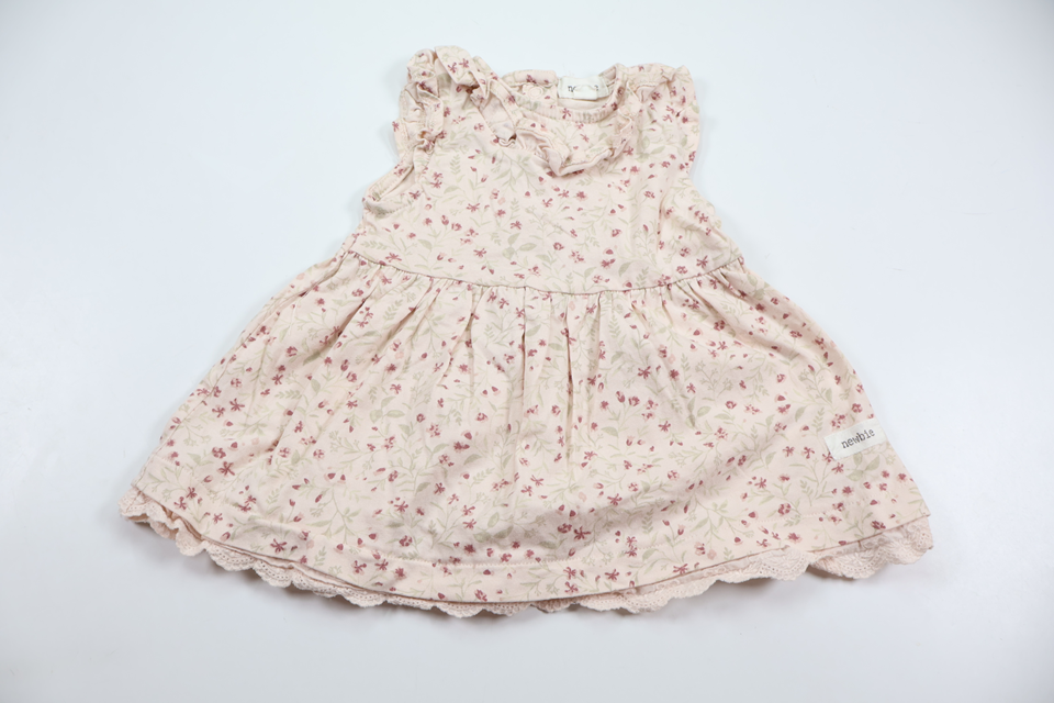 Floral dress from Newbie - Size 62 - Pink