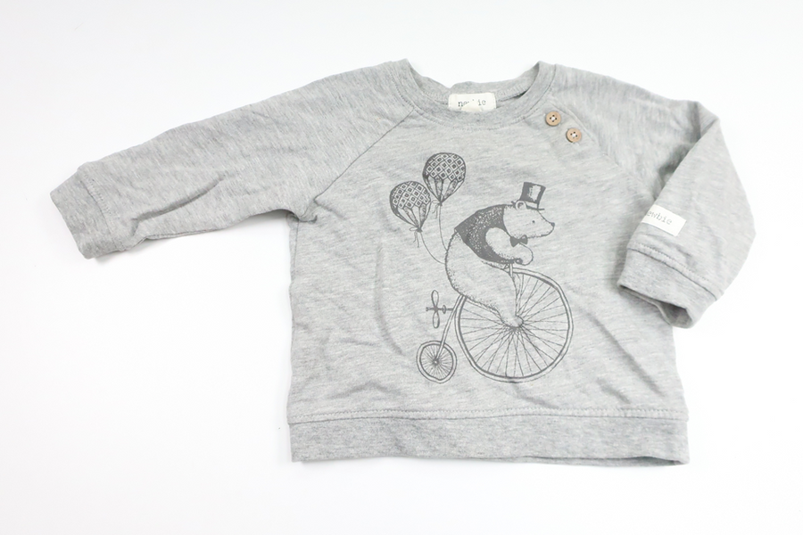 Sweater from Newbie - Size 68 - Grey