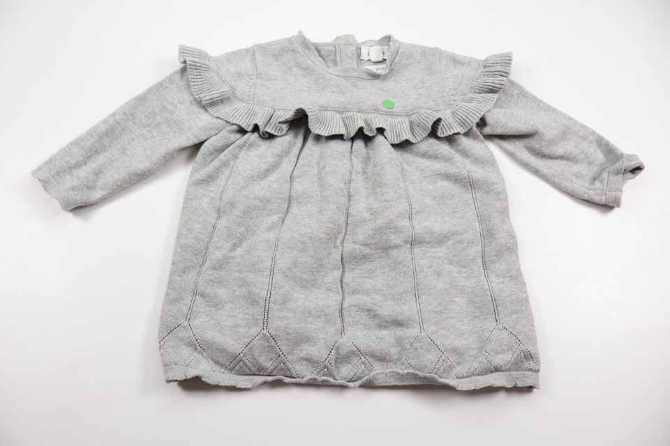 Knitted dress from Newbie - Size 74 - Grey