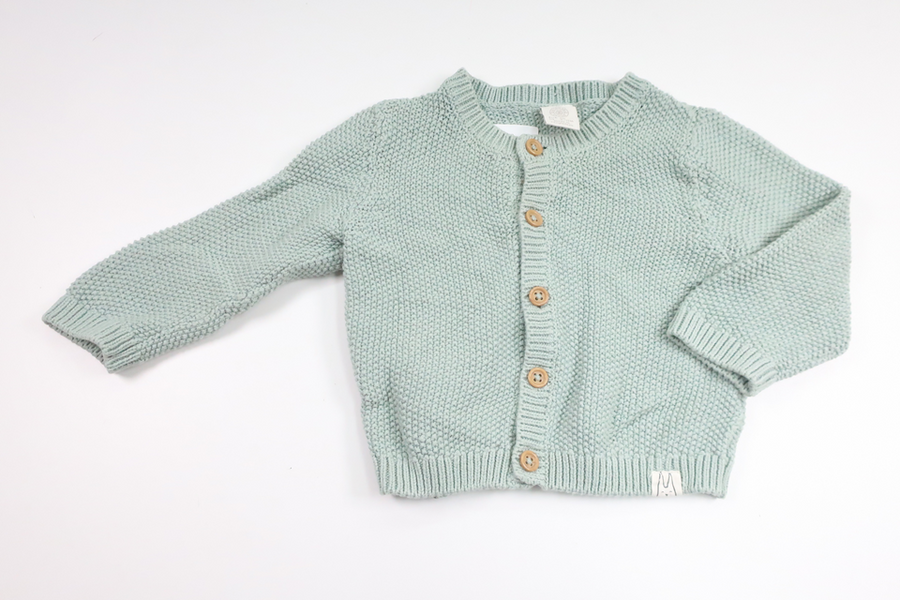 Knitted cardigan from Lindex - Size 80 - Blue