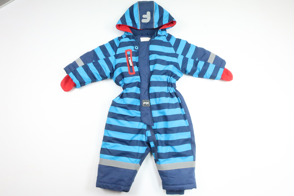 Fleece-lined overalls from FIX by Lindex - Size 68 - Navy blue