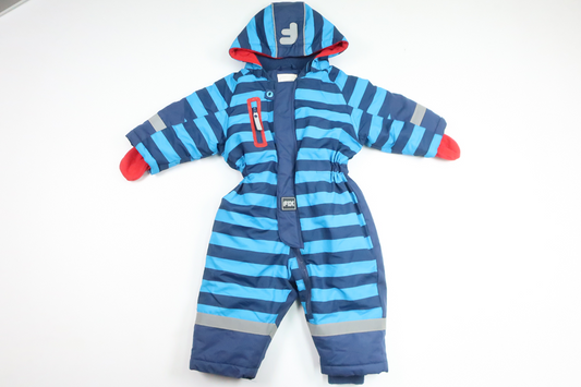 Fleece-lined overalls from FIX by Lindex - Size 68 - Navy blue