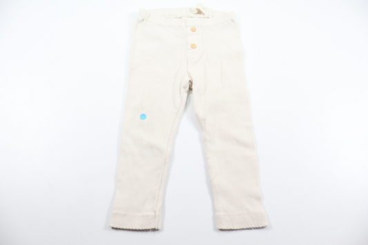 Ribbed trousers from H&M - Size 86 - Beige