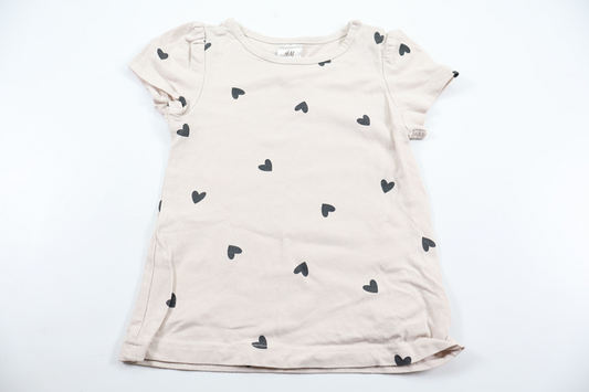 T-shirt from H&M - Size 74 - Beige