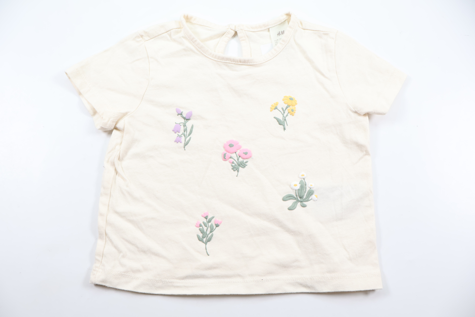 H&M T-shirt - Size 74 - Off-white