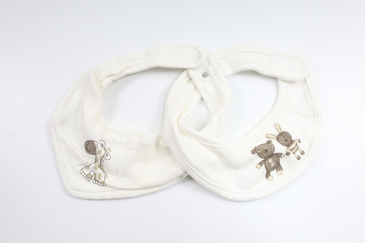Two-pack of bibs from H&M - Size One size - White