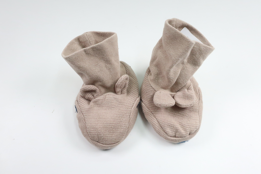 Booties from Polarn o. Pyret - Size 16/18 - Beige