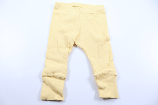 Ribbed pants from BEBE - Size 70 - Yellow