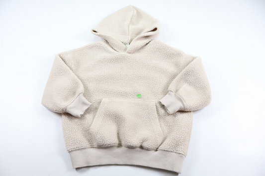 H&M fleece hoodie - Size 104 - Beige
