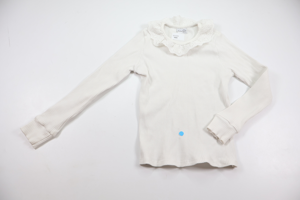 Ribbed sweater from Sirin Girls - Size 110/116 - White