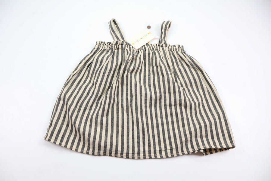Suspender skirt from Minimarket - Size 110 - Beige