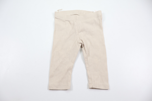 Ribbed trousers from H&M - Size 62 - Beige