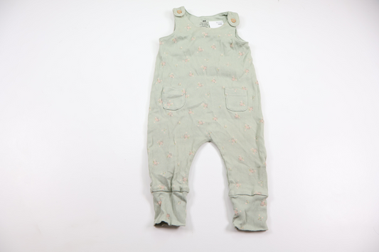 Floral H&M jumpsuit - Size 62 - Green