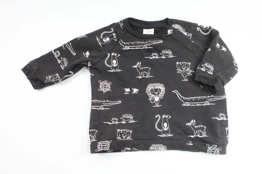 Sweatshirt from Lindex - Size 68 - Black
