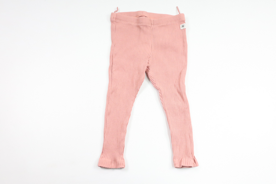 Ribbed trousers from Lindex - Size 80 - Pink
