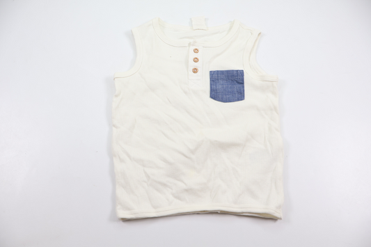 Linen top from H&M - Size 80 - White