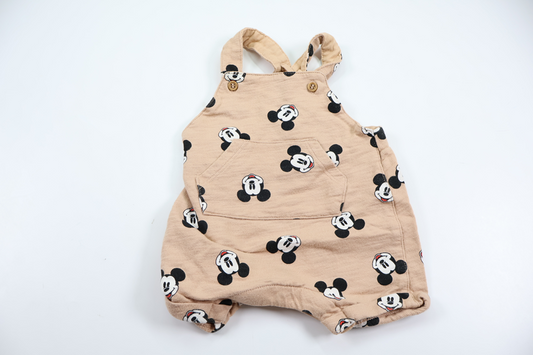 Mickey Mouse Bib Shorts from H&amp;M - Size 56 - Beige