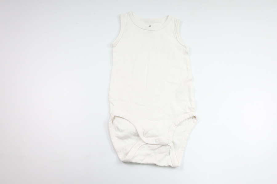 Linen bodysuit from H&amp;M - Size 98 - White